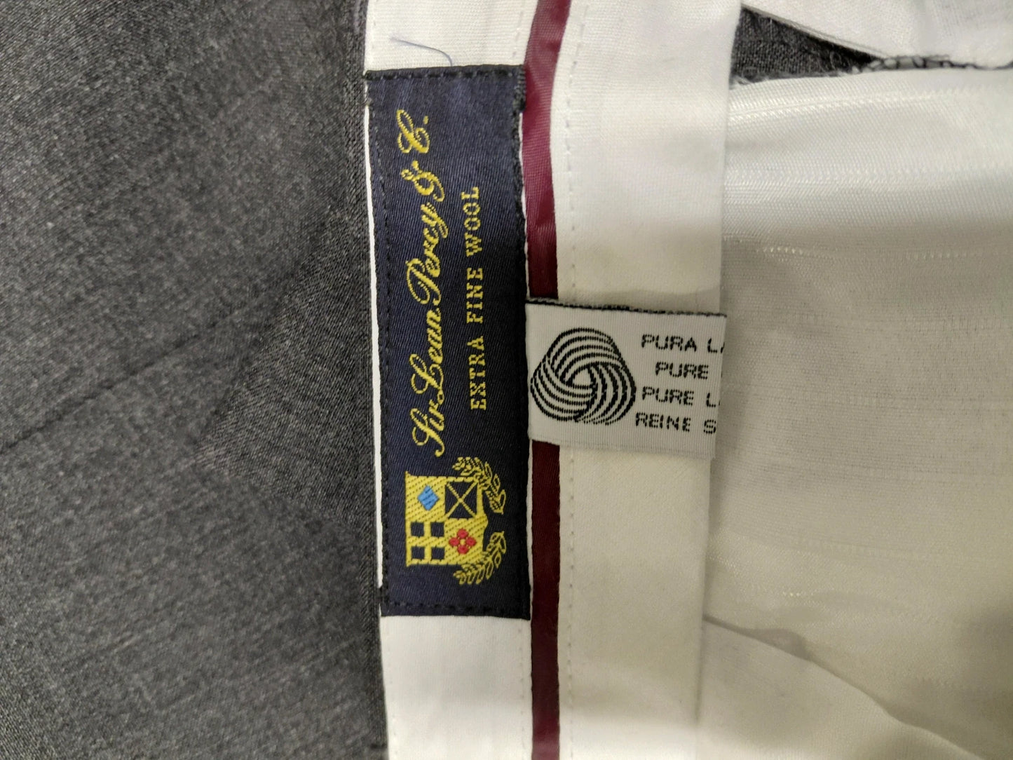 Pantaloni uomo fresco lana